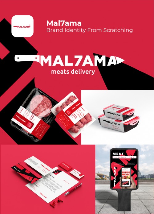 Mal7ama Branding